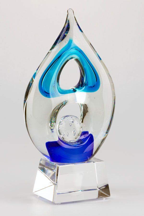 Trofeo in vetro -  GLA0089