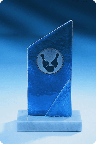 Trofeo in vetro -  GLA0220