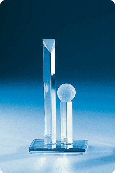 Trofeo in vetro -  GLA0225