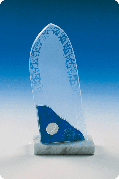Trofeo in vetro -  GLA0237