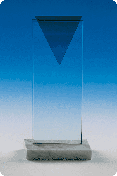 Trofeo in vetro -  GLA0239