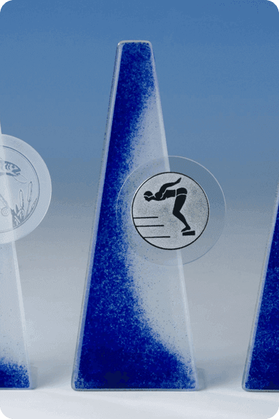 Trofeo in vetro -  GLA0248