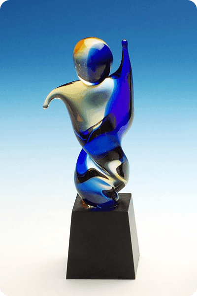 Trofeo in vetro -  GLA0260