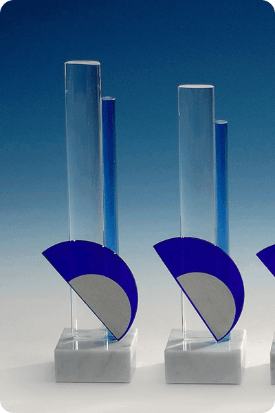 Trofeo in vetro -  GLA0264
