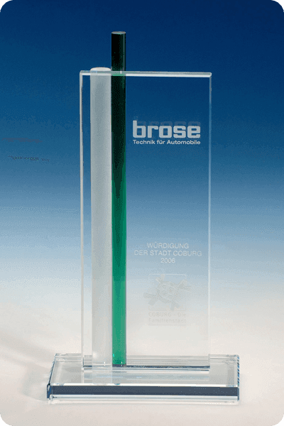 Trofeo in vetro -  GLA0265
