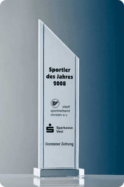 Trofeo in vetro -  GLA0278