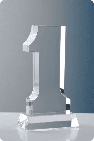 Trofeo di cristallo -  GLA0286