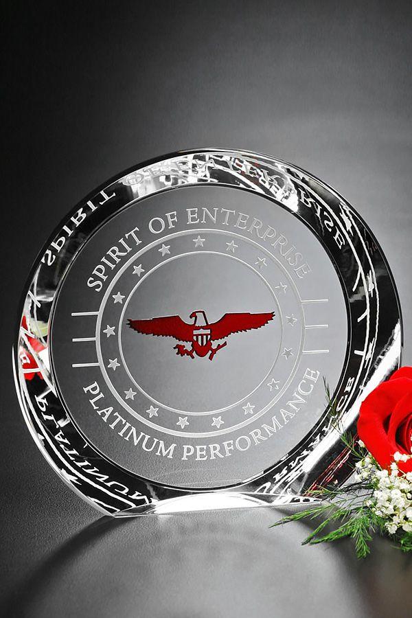 Trofeo in vetro -  GLA0315