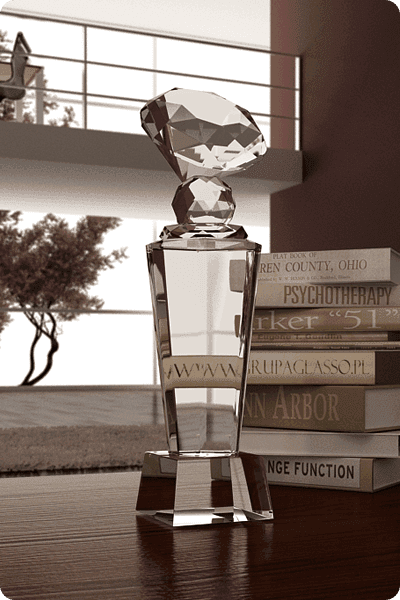 Trofeo di cristallo -  GLA0323