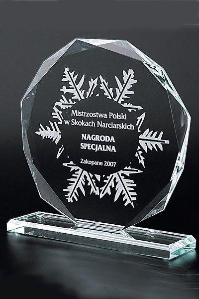 Trofeo in vetro -  GLA0032