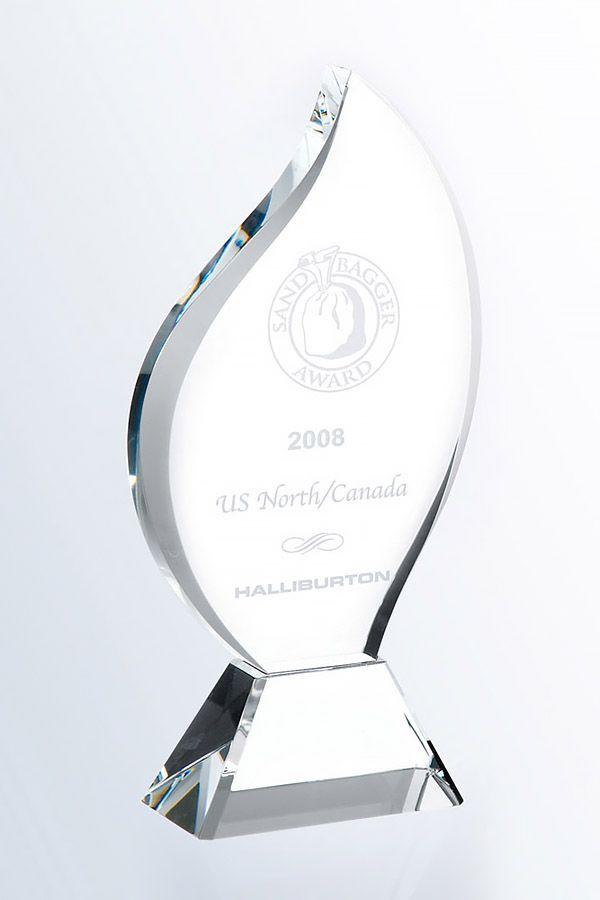 Trofeo in vetro -  GLA0417