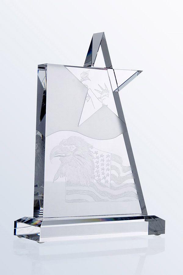 Trofeo in vetro -  GLA0443