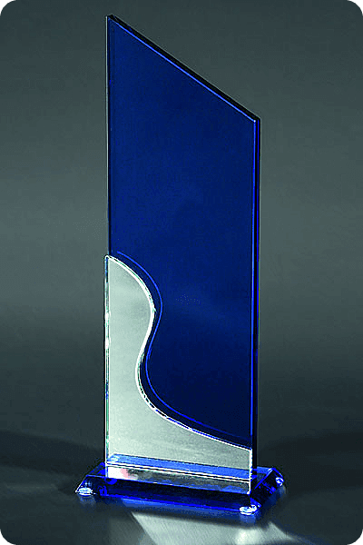 Trofeo in vetro -  GLA0086