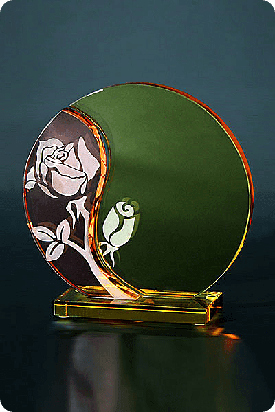 Trofeo in vetro -  GLA0088
