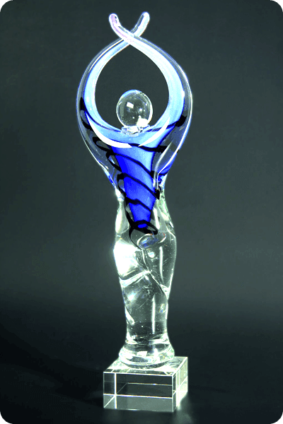 Trofeo in vetro -  GLA0947