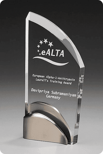 Trofeo in vetro -  GLA0964