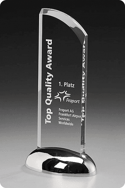 Trofeo in vetro -  GLA0966