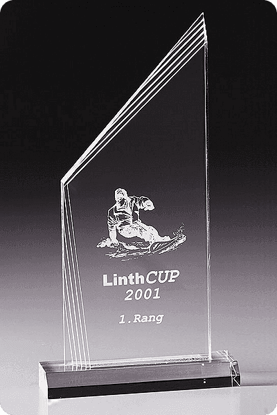 Trofeo in vetro -  GLA0977