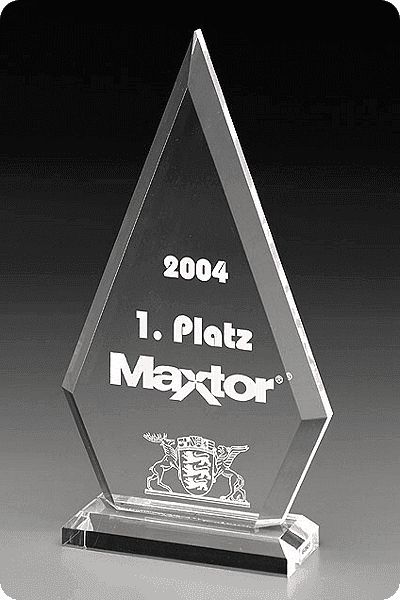 Trofeo in vetro -  GLA0983