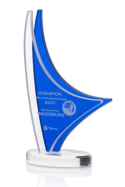 Trofeo in vetro -  GLA1029