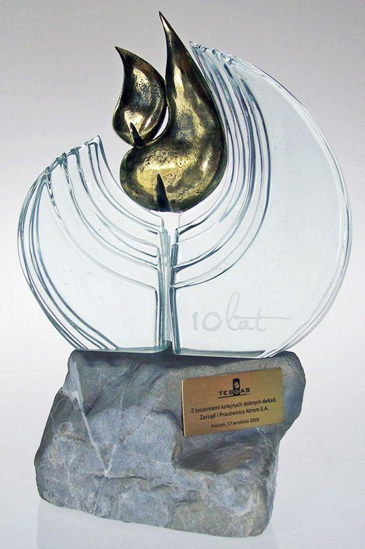 Trofeo in vetro -  GLA1383