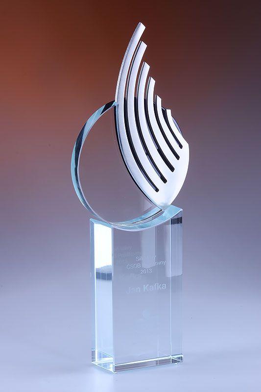 Trofeo in vetro -  GLA1396