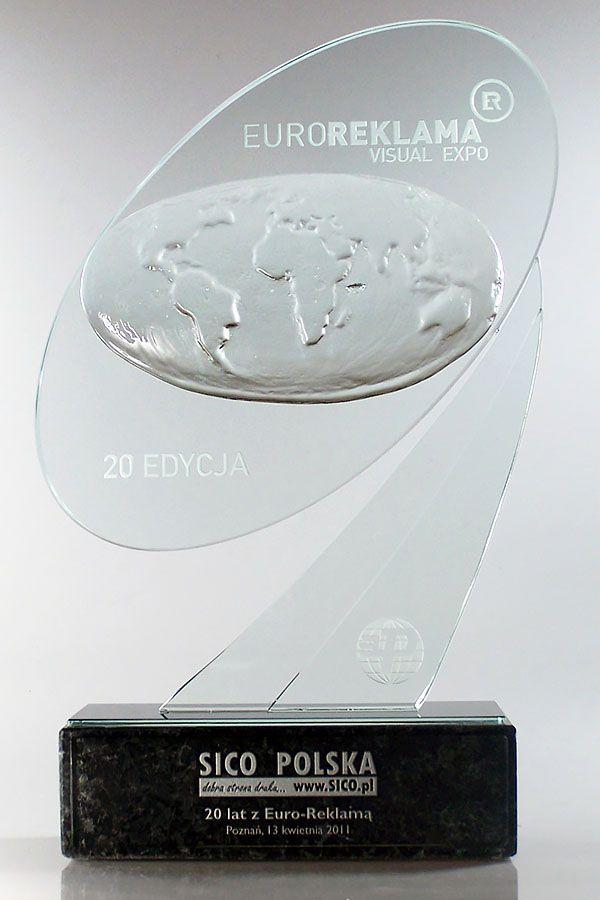 Trofeo in vetro -  GLA1480