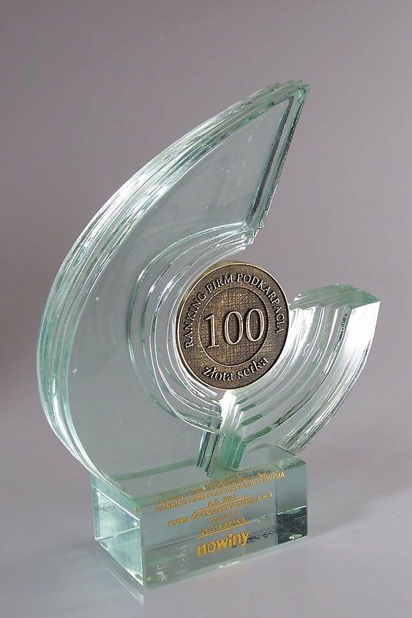 Trofeo in vetro -  GLA1500