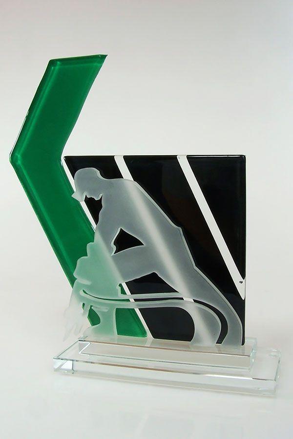 Trofeo in vetro -  GLA1523