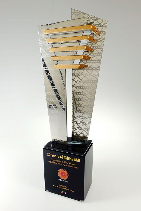 Trofeo in vetro -  GLA1546