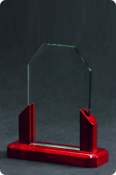 Trofeo in vetro -  GLA0163