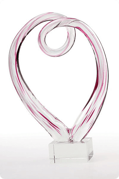 Trofeo in vetro -  GLA0179