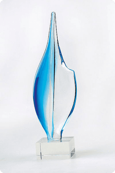 Trofeo in vetro -  GLA0181