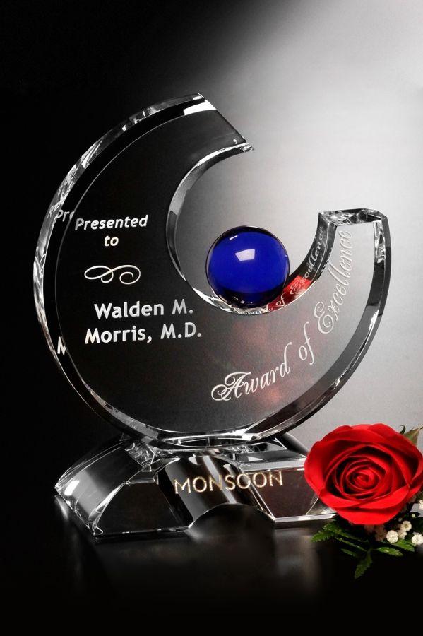 Trofeo in vetro -  GLA2144