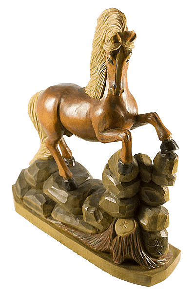 Statuetta in legno -  DRE019
